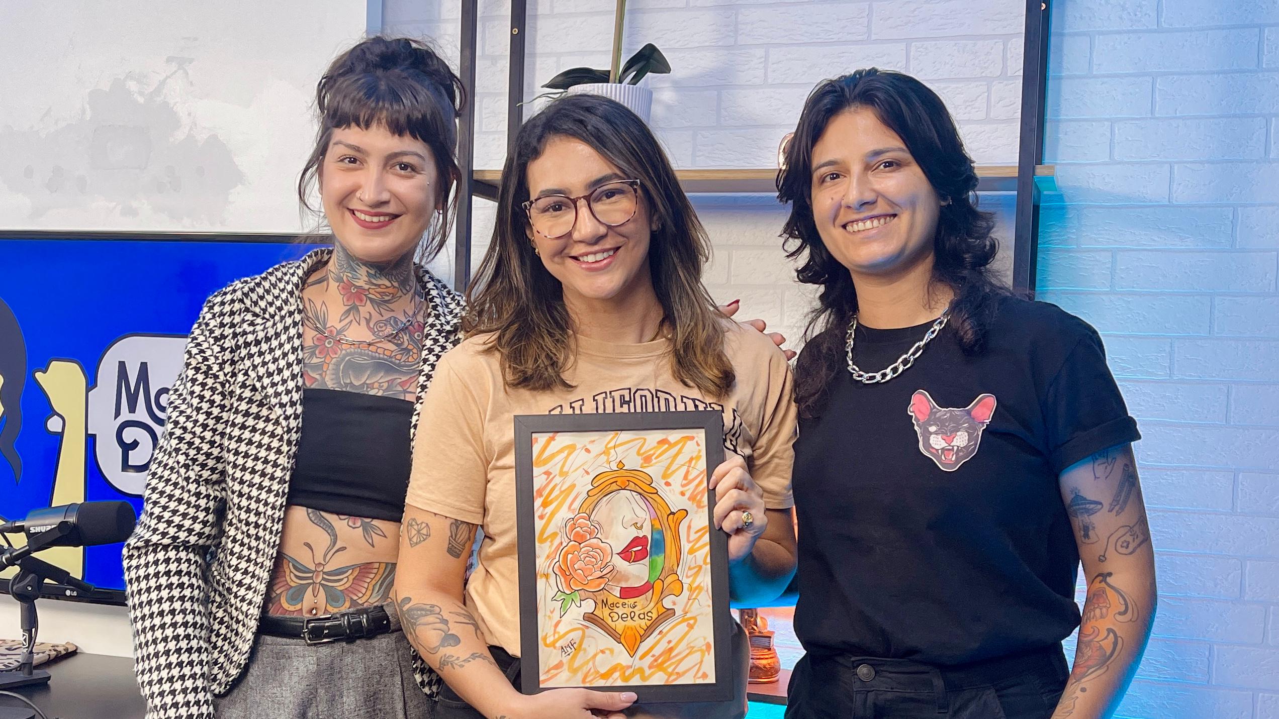 Elas Tatuadas – Gato Preto Studio – Maceió Delas #002