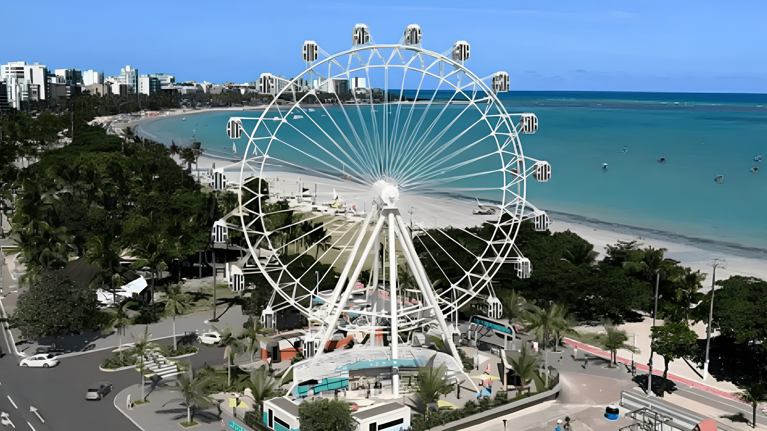 Maceió terá roda-gigante panorâmica na orla de Pajuçara